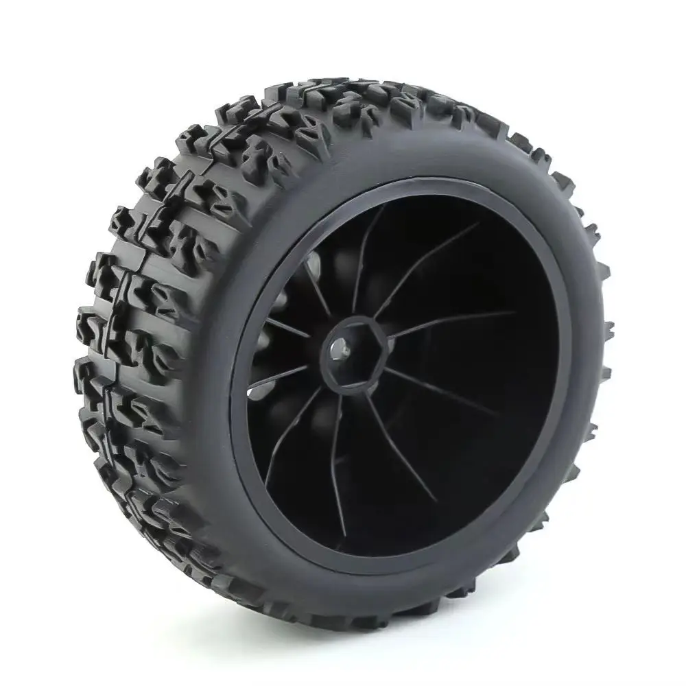 Nylon tires for Thundermouse Dead Mouse Huanqi 727 short card slash big caster big wheel Scx10 Yikong Rgt Traxxas Trx4