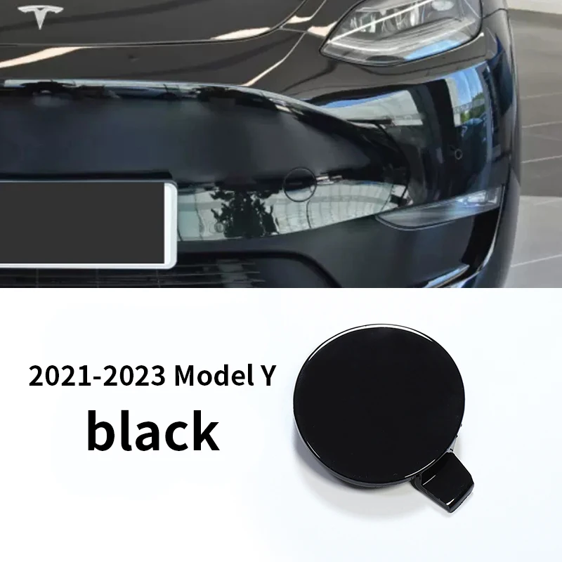 Für Tesla Modell Y Hinten Stoßstange Abschlepphaken Abdeckung Kappe Auto Styling Änderung Zubehör Hinten anhänger abdeckung