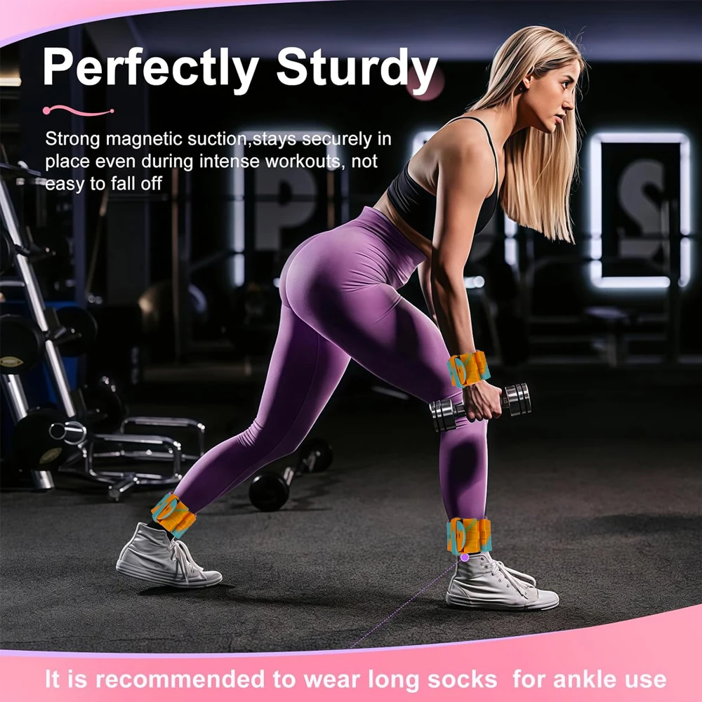 1 paar enkelpolsgewichten (elk 495 g) Verstelbare beenarmgewichten, gewogen polsbandjes Armbanden voor wandelen, hardlopen, yoga