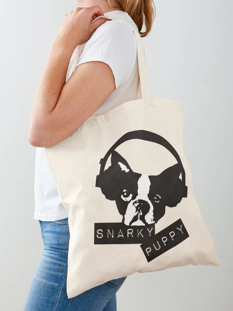 Snarky Puppy Logo HD Classic Tote Bag Beach bag Fabric bag personalized tote Candy bags
