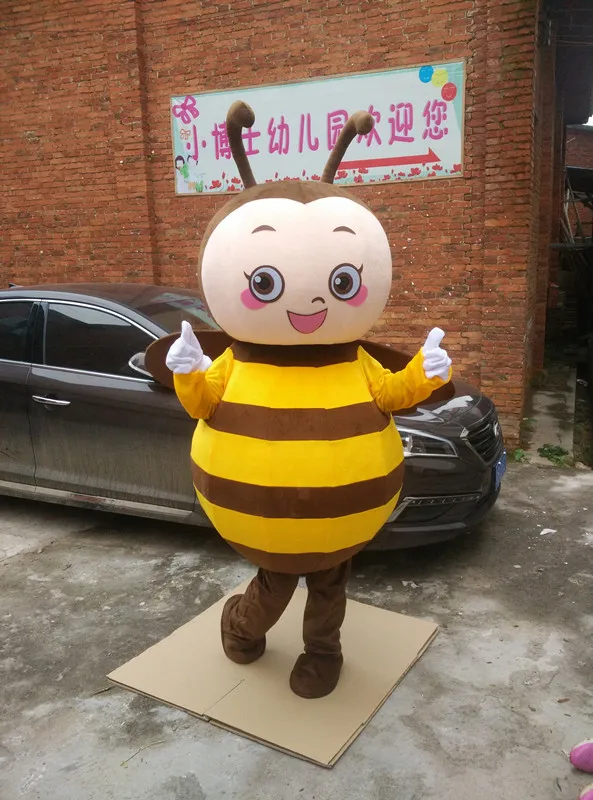 Christmas Bee Hornet Mascot Costume Mascot Costume Bee Costume Mascot Fast Shipping