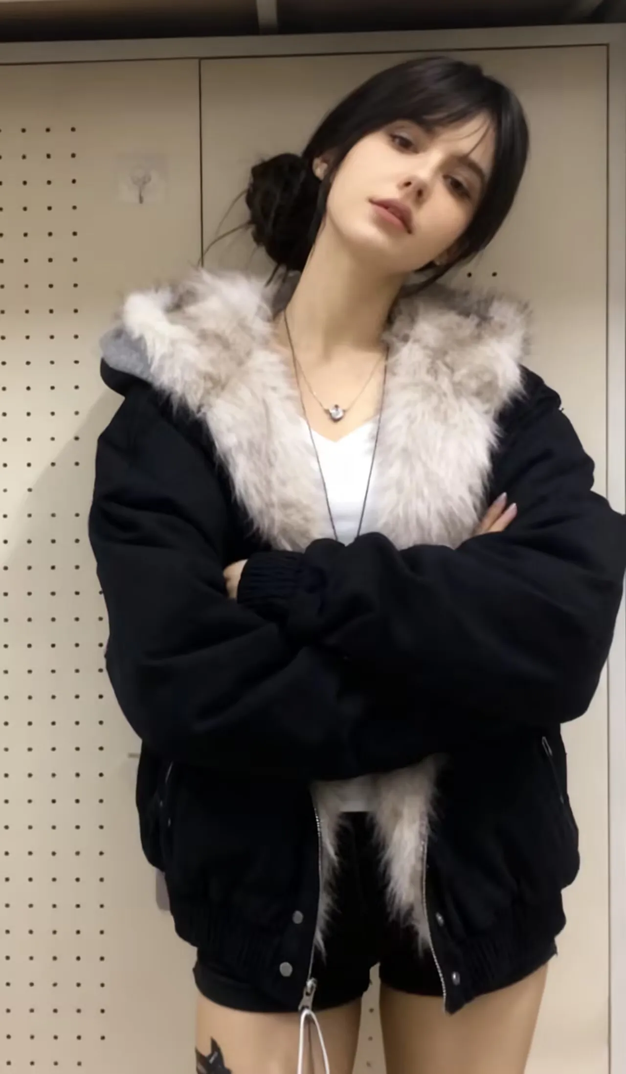 باركاس للنساء والفتيات الخريف مبطن بالبوليستر بزر كبس من جانب حزام خصر قابل للتمدد حضري شبابي بريبي متعدد الألوان يناسب الجميع