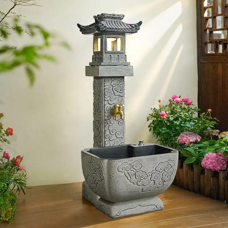 Outdoor antifreeze column faucet mop pool courtyard garden watering water plug