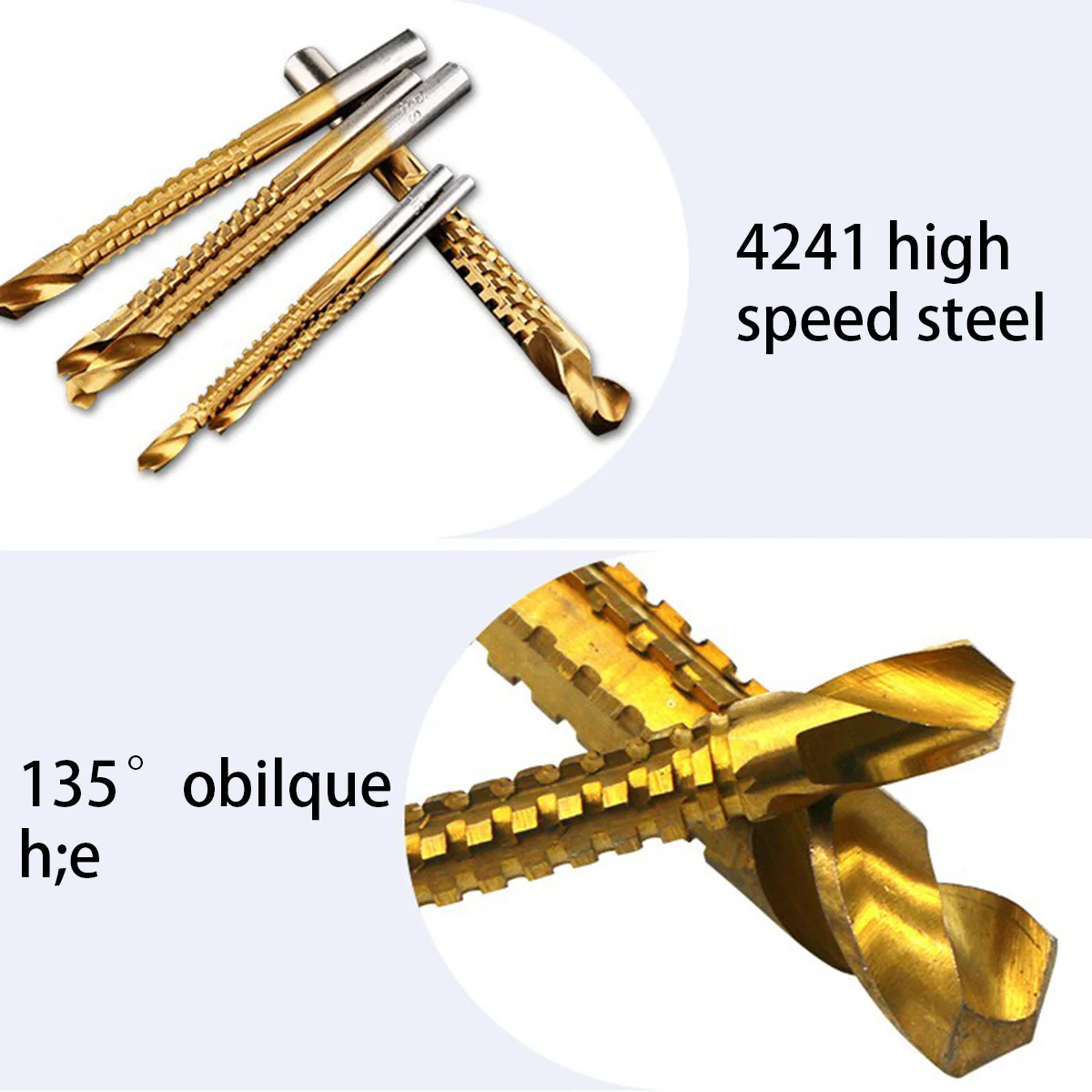 6 Buah 3-13Mm Alat Pemotong Grooving Bergerigi Bor Slotting Woodworking Bor