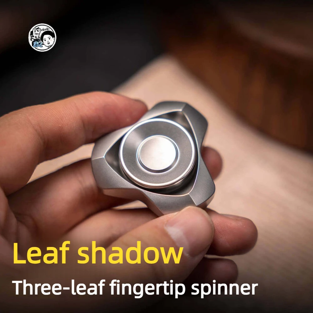 Feifei EDC Ye Ying Three-Leaf Mechanical Metal Finger Spinner EDC Stress Relief Toy