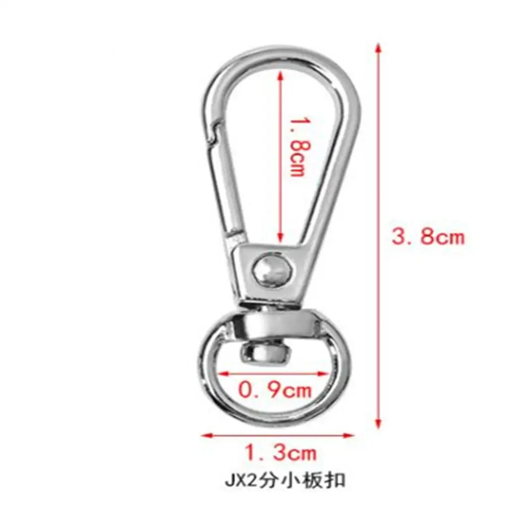 4 шт. поворотные карабины для рукоделия, застежки-омары, зажимы для поводков для собак, рюкзаков, сумок, ремней, ремней