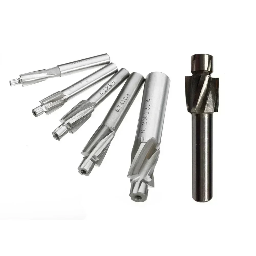 

HighSpeed Steel Countersink Mill Cutter Set 6pcs Designed for Precise Metal Machining on Steel Aluminum Copper and Cast Iron