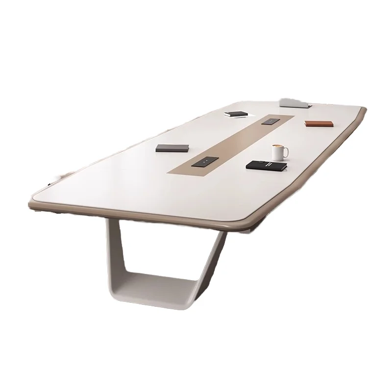 China Manufacturer's Durable Wooden Conference Table New Model for Boss Meeting Room or Boardroom Office Furniture