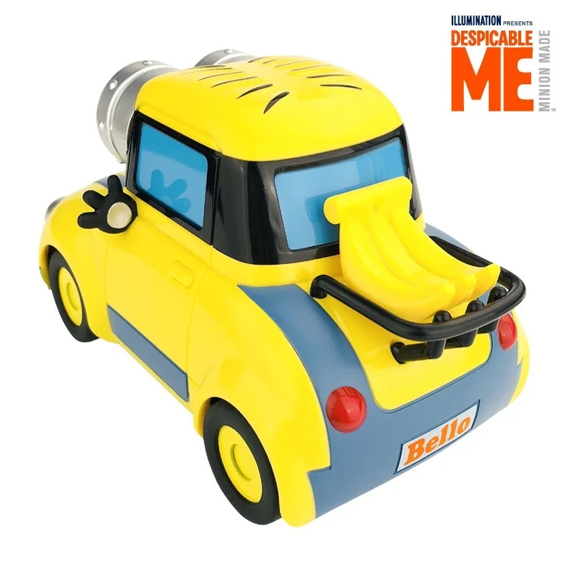 Despicable Me Minions Electric Toy Car Cartoon Cute Hand Model Creative Wireless Remote Control Car Children'S Toy Holiday Gift