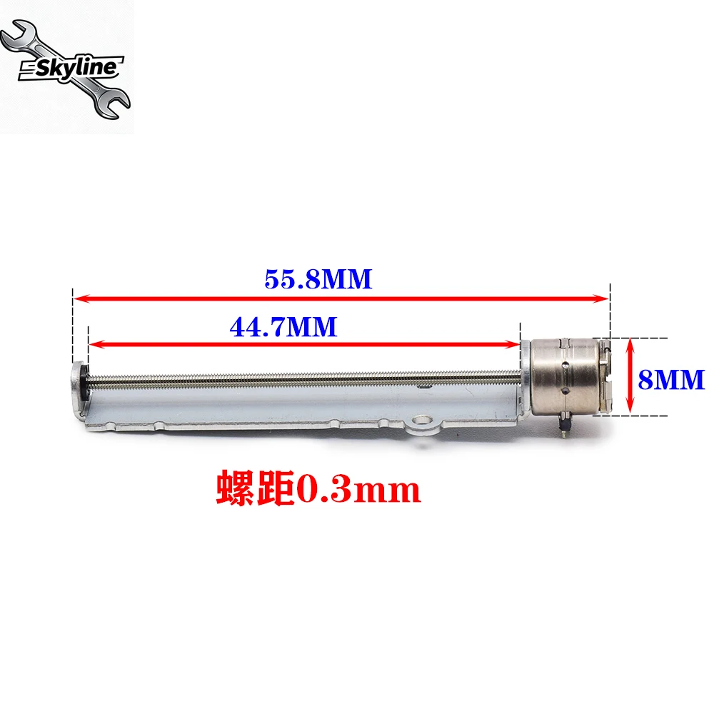 Slide micro precision screw stepper motor 8mm two-phase four-wire stepper motor