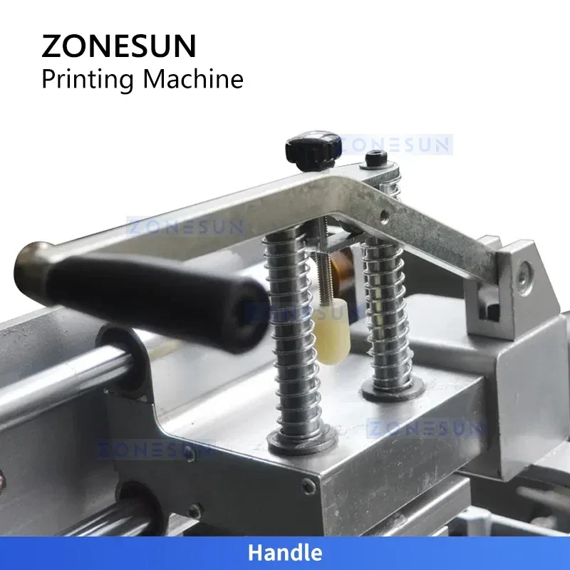 Zonesun Perlengkapan Cetak Pad Printer Pad Vertikal Manual Mesin Cetak Pad Pneumatik ZS-SYY1