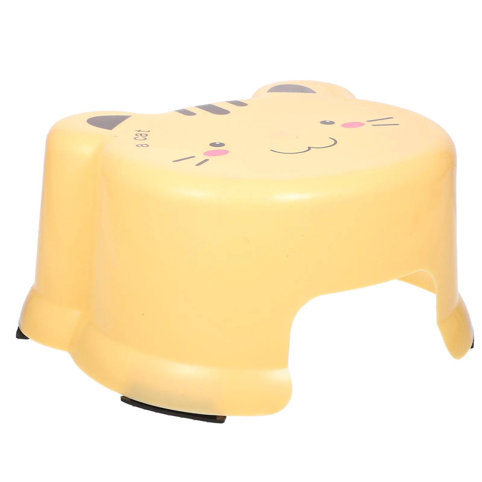 Small Cartoon Plastic Step Stool Thickened Non-Slip Footstool for Bathroom Bath Shower Seat Plastic Step Stool