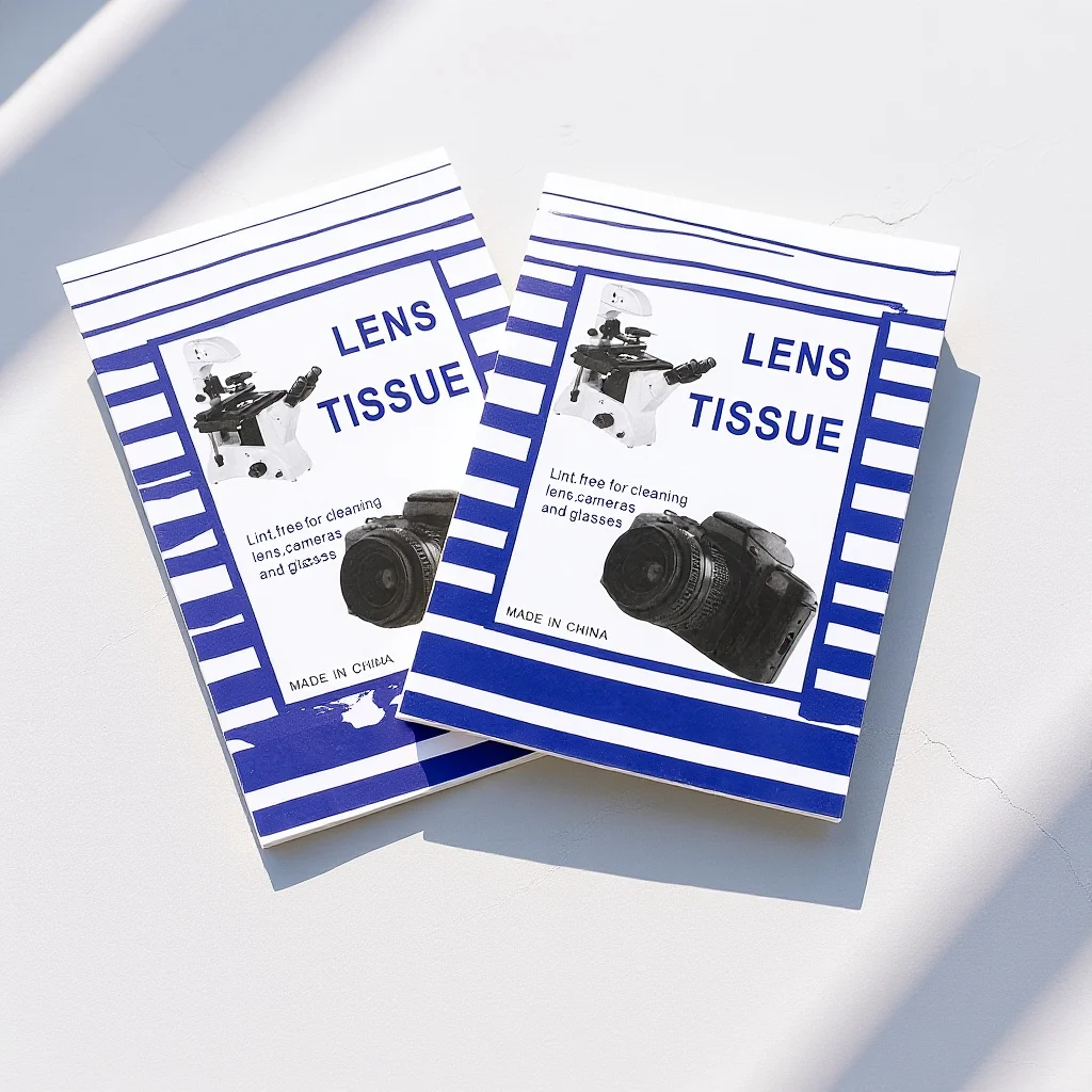 

Microscope Cleaning Paper 100PCS Camera Lens Wipe Eyeglasses Swim Goggles Dust Free Kit High Quality Cleaning Supply