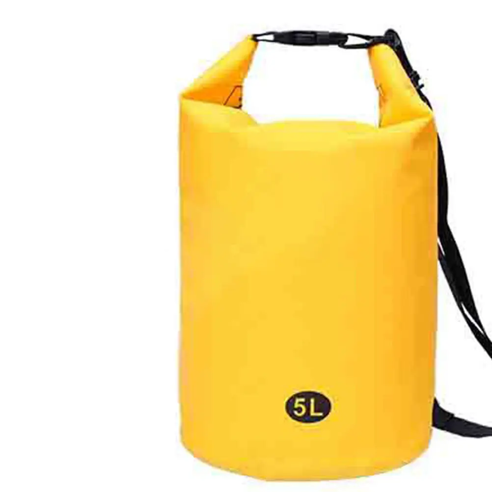 5L نفخ مقاوم للماء بولي كلوريد الفينيل السباحة العوامة مشرق اللون العائمة حقيبة معدات السلامة ل التجديف القوارب تجمع السباحة الإنقاذ