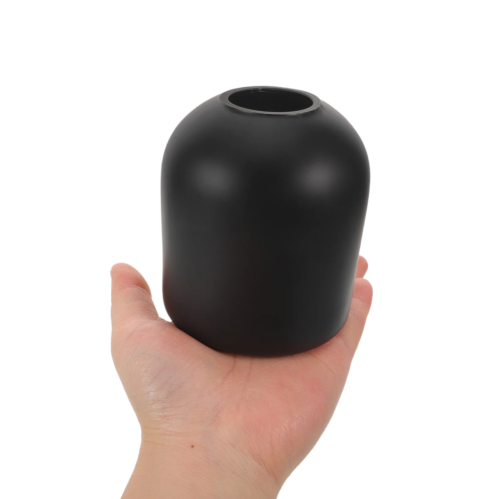 2Pcs Artistic Reed Diffuser Bottles Black Thick Glass Scented Oil Diffuser Jar for Aromatherapy Home Decor Room Fragrance Set