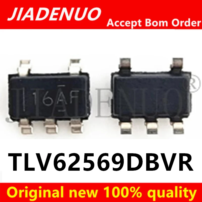 (10pcs) 100% New TLV62569DBVR TLV62569DBVT TLV62569 16AF SOT23-5 Chipset