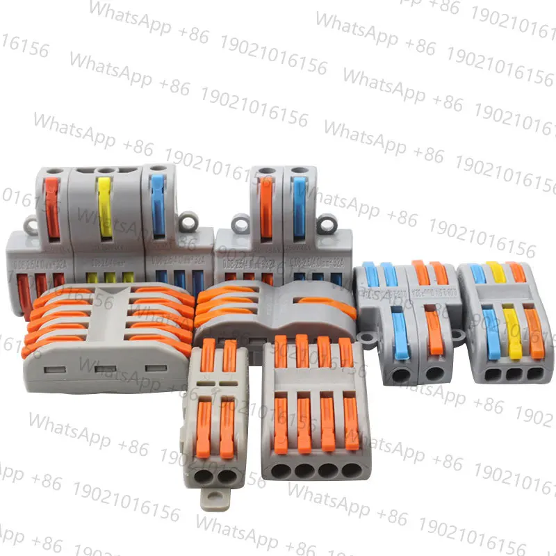 

Quick wiring terminal CH-2 wiring clip Cable connector Press type butt LED lamp wire connector