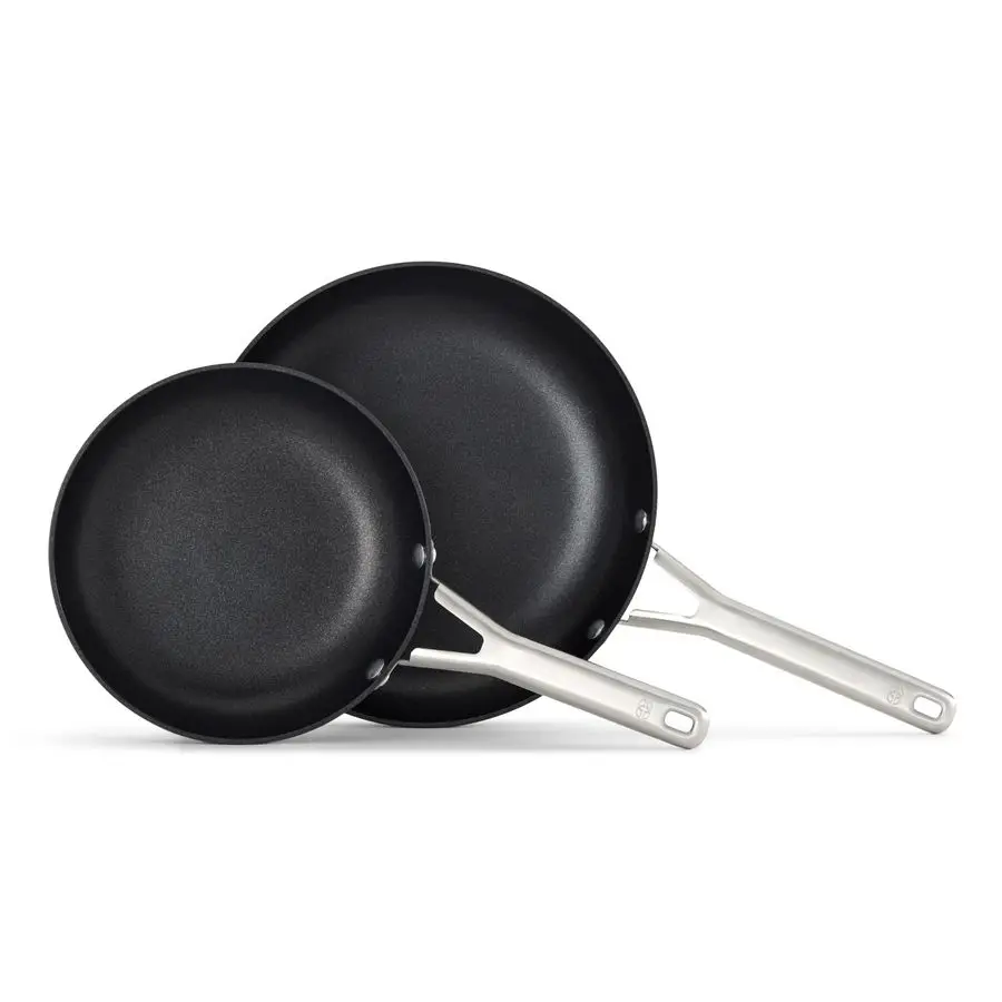 

HardAnodized Nonstick 8 and 10 Frying Pan Set
