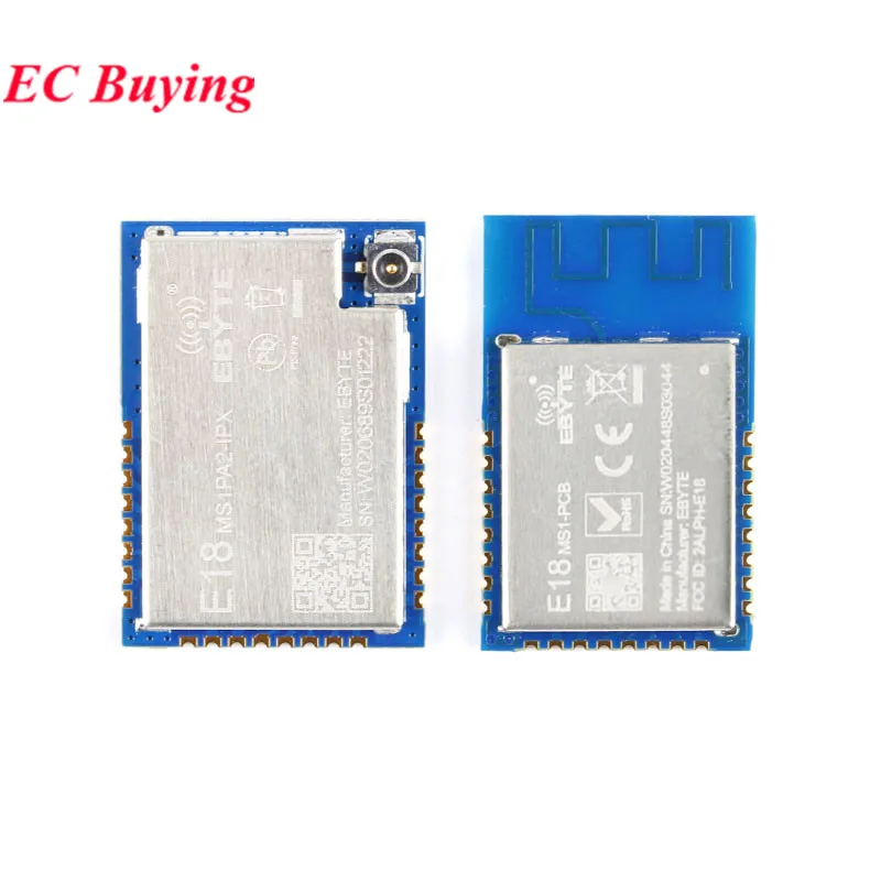 Moduł nadajnika-odbiornika bezprzewodowego CC2530 Zigbee 2.4GHz Wifi E18-MS1PA2-PCB E18-MS1PA2-IP X EBYTE E18-MS1-PCB 20dBm 4dBm — zdjęcie 7