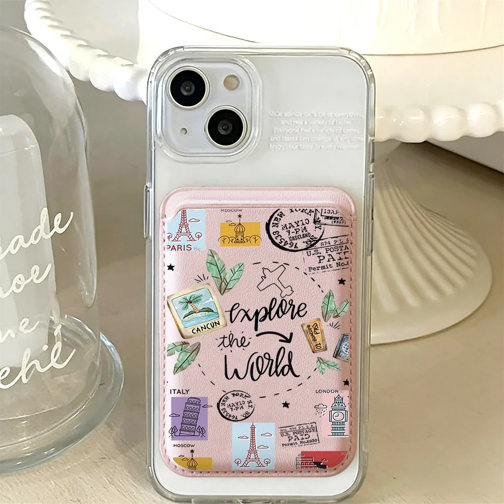 حافظة بطاقات جلدية عصرية من تر - مراجعة Phone Cases With Wallet On Back وسعره