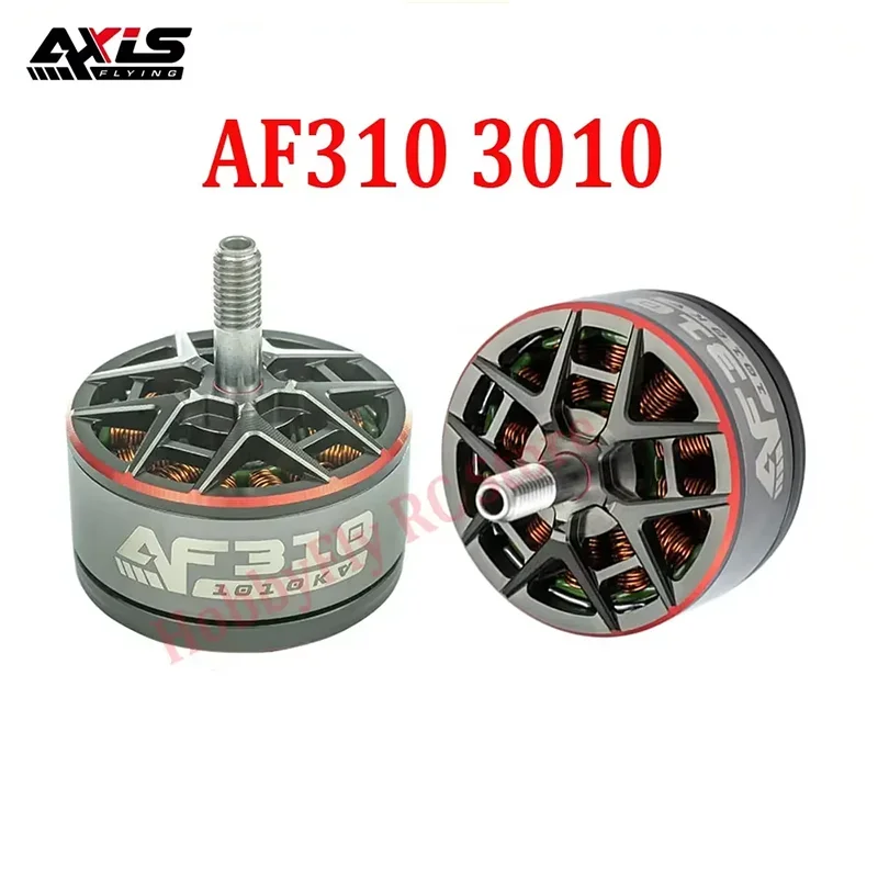 

AxisFlying AF310 3010 1010KV/1210KV 6S Brushless Motor for 7-9inch FPV Cinelifter Cinematic Drone Φ36.4X41.6MM / M5 shaft