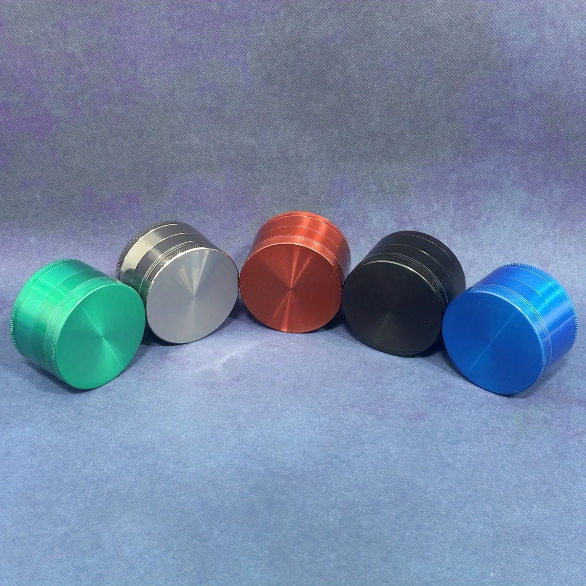Grinder 2.4inch 60mm Model 11 Four Layer Metal Manual Herb Spice Crusher Kitchen Tobacco Preparation Grinding Tool Home Tool view 2