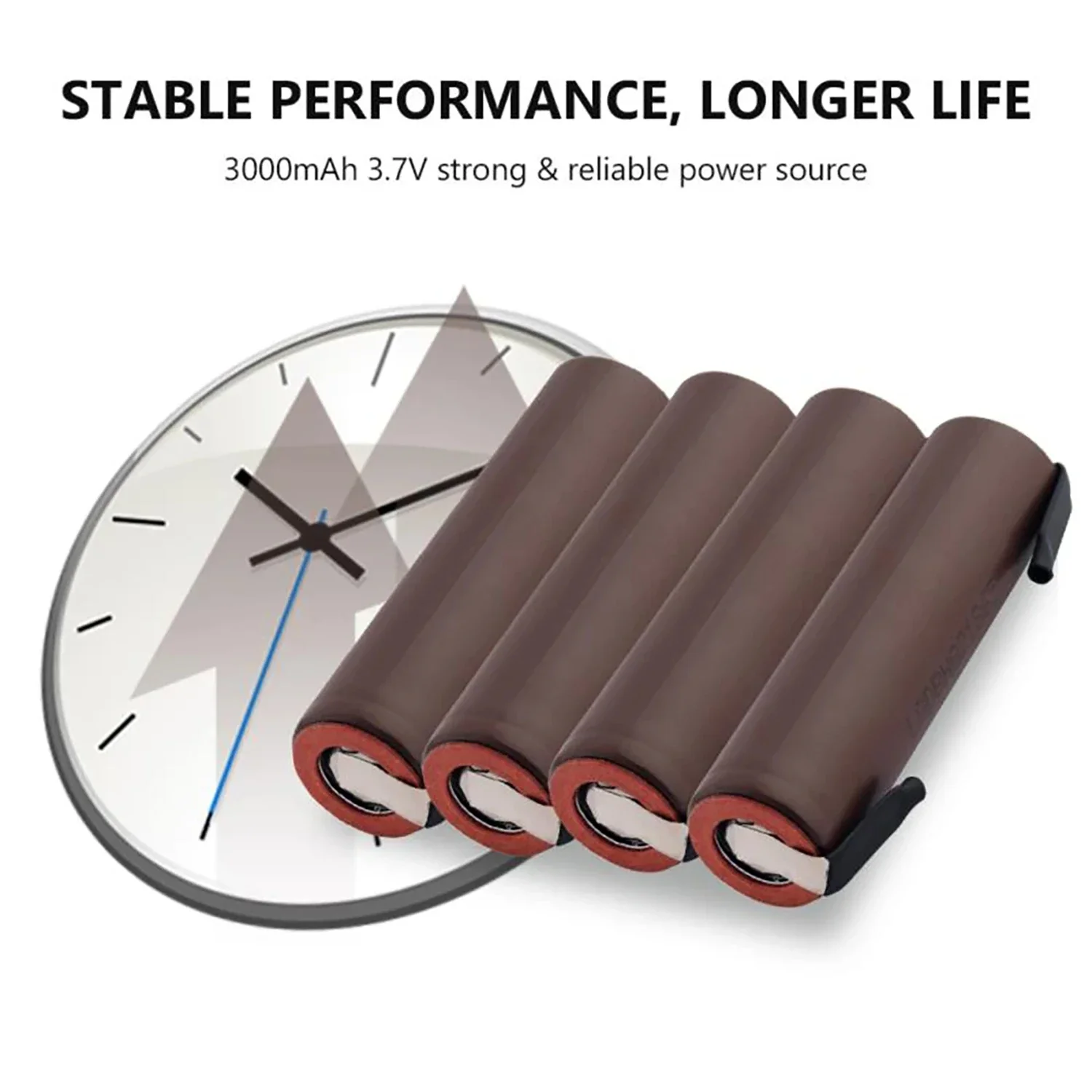 HG2 3.7V 3000mAh 18650 Battery for Screwdrivers 30A High Current + DIY Nickel Inr18650 Hg2 18650 3000mah 18650 Batteries