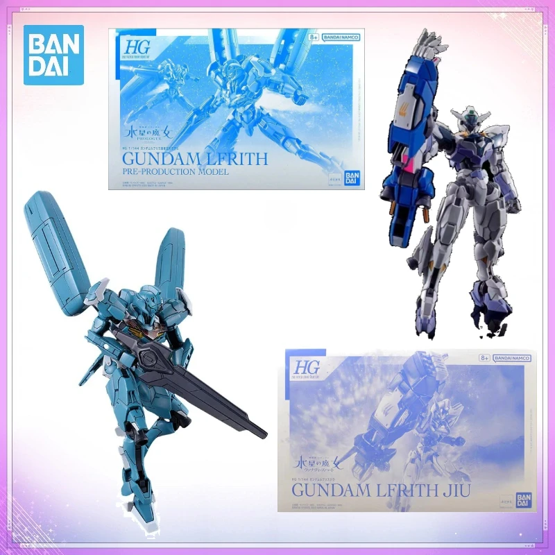 

Bandai Genuine GUNDAM LFRITH PRE-PRODUCTION MODAL HG Lfrith Jiu Model Kit The Witch From Mercury Anime Action Figure Toys Gift