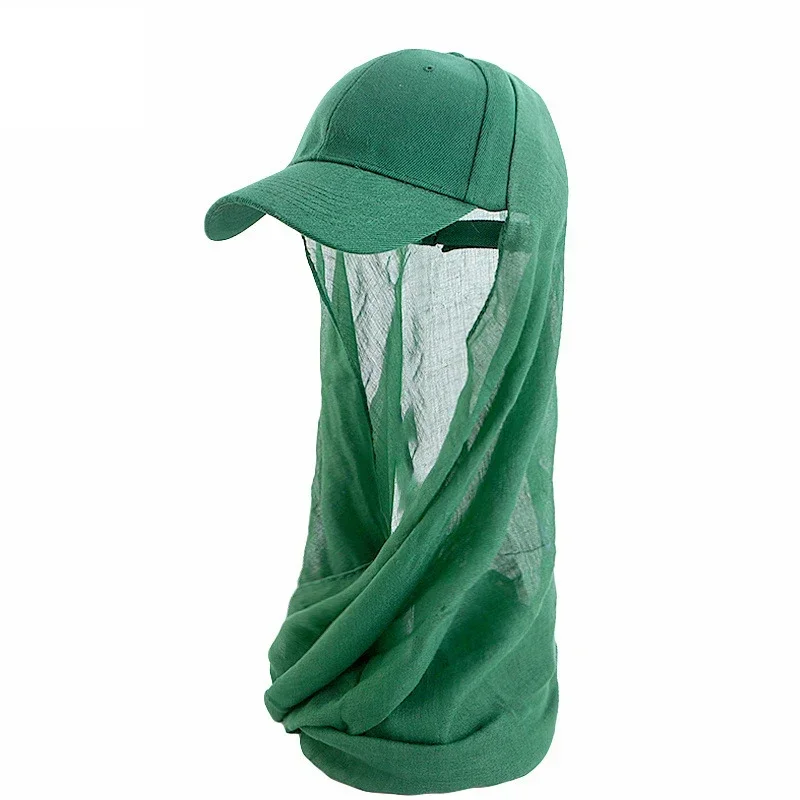 

Muslim Hijab with Baseball Cap Mesh Scarf Visor Sun Hat Shawl Wrap Turban Brim Headscarf Instant Pull On Ready Mady To Wear Caps