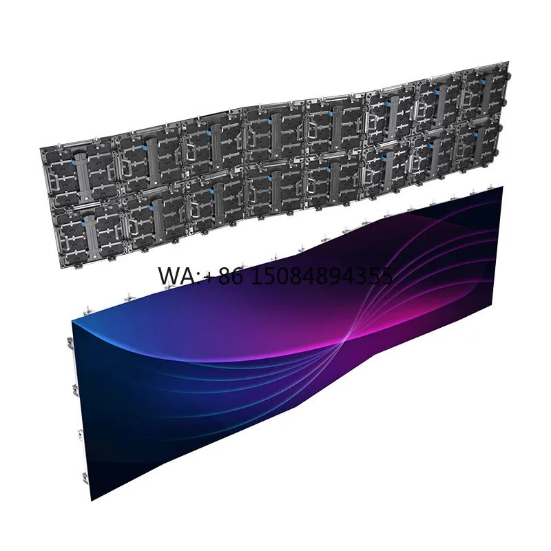 

Factory Direct High Definition P1.86 P2 LED Display Panel Fine Pitch for Advertising Conference Use IP65 Rating SDK Function