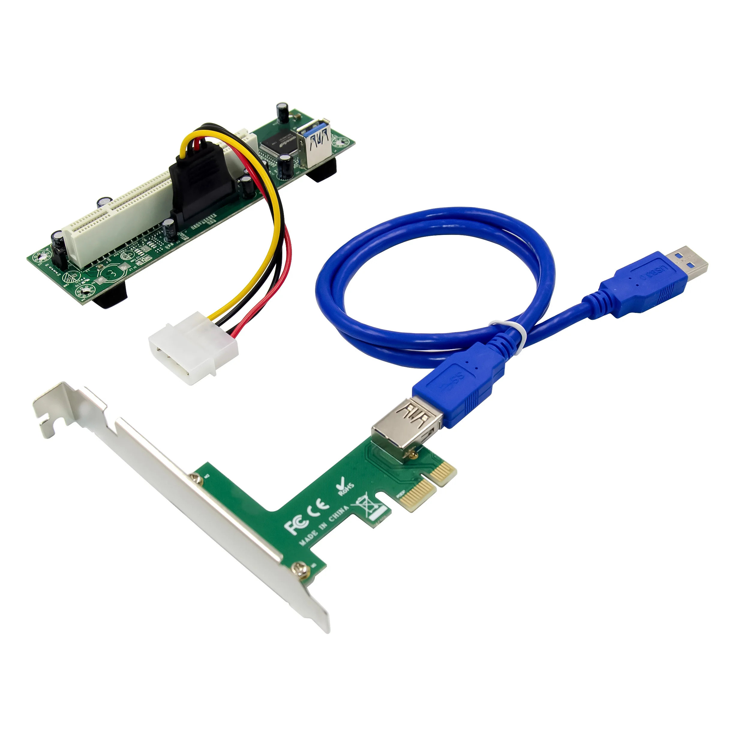 

SUNWEIT ST45 PCI Express X1 to PCI Card ASM1083 Bridge Card