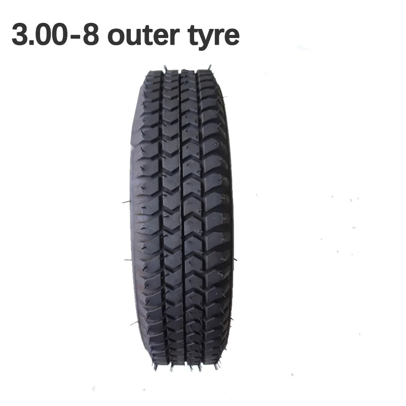 High-quality 3.00-8 tire 300-8 Scooter Tyre & Inner Tube for Mobility s 4PLY Cruise  Mini Motorcycle
