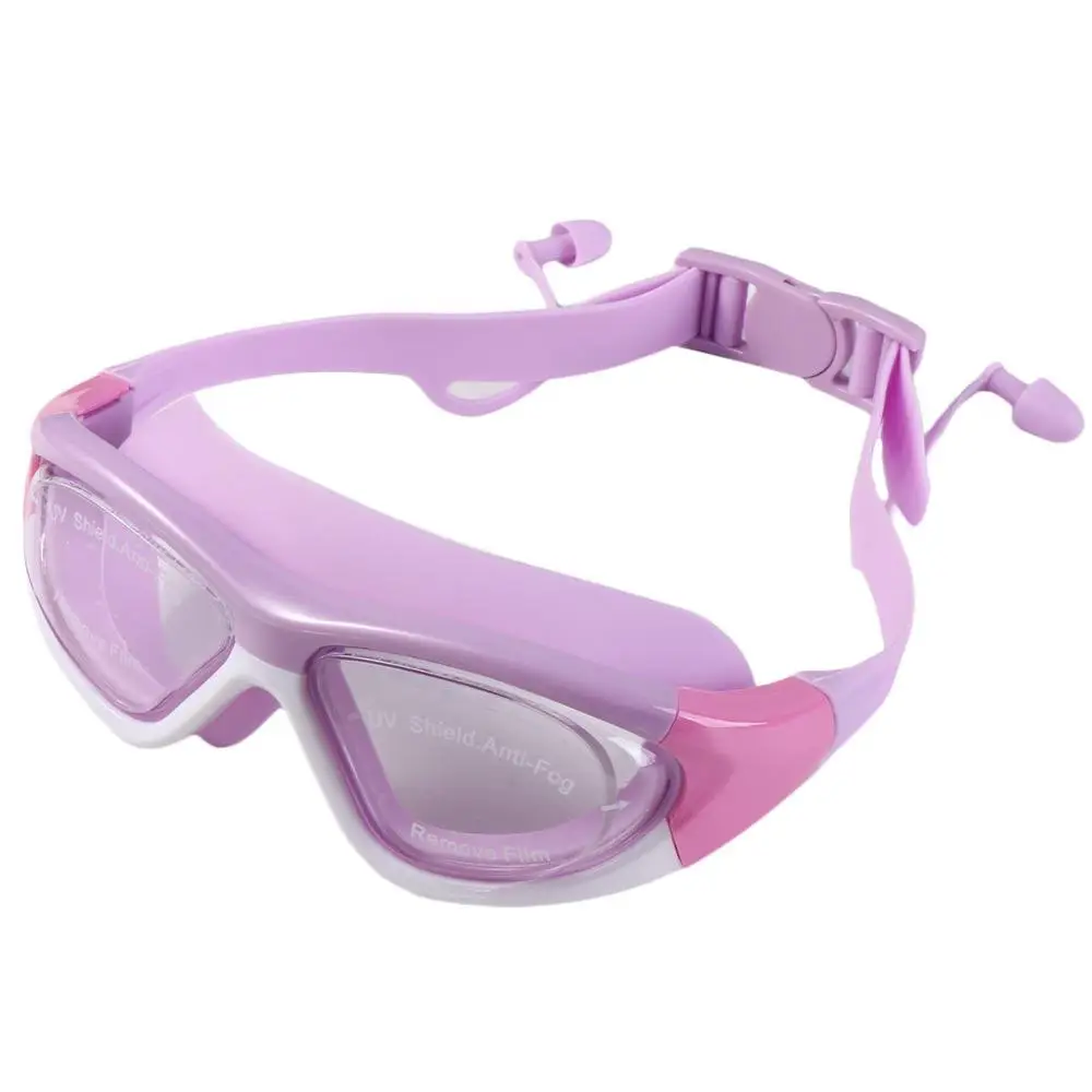 Gear Earplug Waterproof Anti-Fog UV Protection Sports Eyewear Swimming Glasses Underwater Goggles Swim Goggles Swim Eyewear