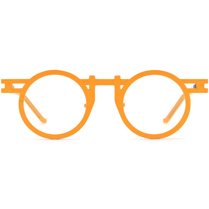 الرياح الأحمر 2025 جديد نظارات بمادة الخلات الإطار الرجال الفاخرة النظارات الطبية البصرية إطار امرأة الرجعية إطار الموضة المستديرة Z485