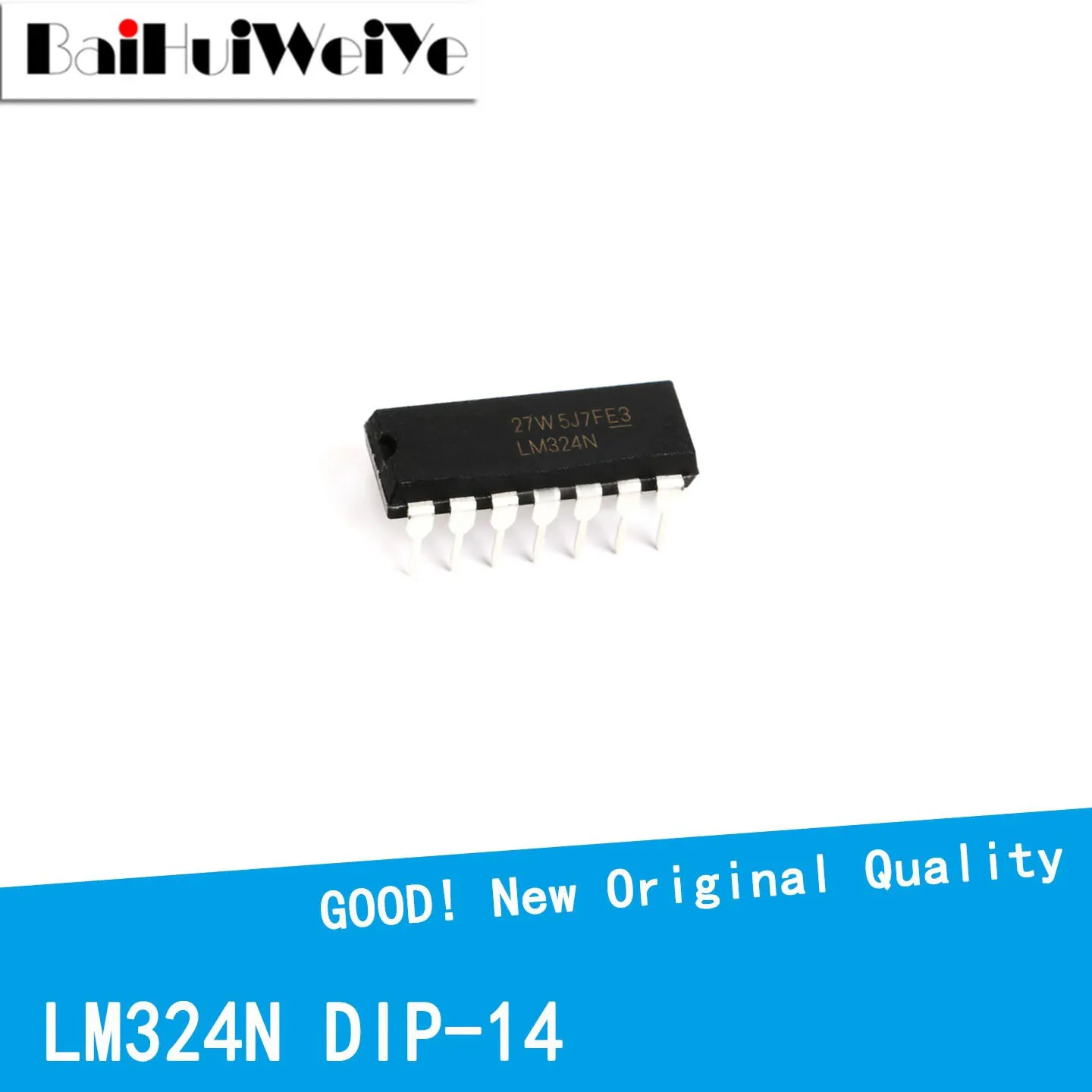 10PCS LM324 LM324N Quad Operational Amplifier Chip Good Quality Chipset  DIP-14 New IC