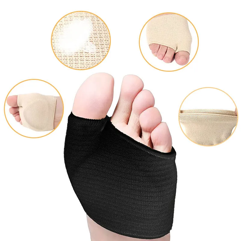 Metatarsal Pads Forefoot Socks High Heels Forefoot Pads Anti Slip Shock Resistance Pressure Reduction Thickened Foot Protectors