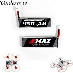 Emax Tinyhawk 1S 450mah 80C Airplane Lithium Polymer Battery PH2.0 For Emax Tinyhawk Avan RC FPV Drone Parts Battery