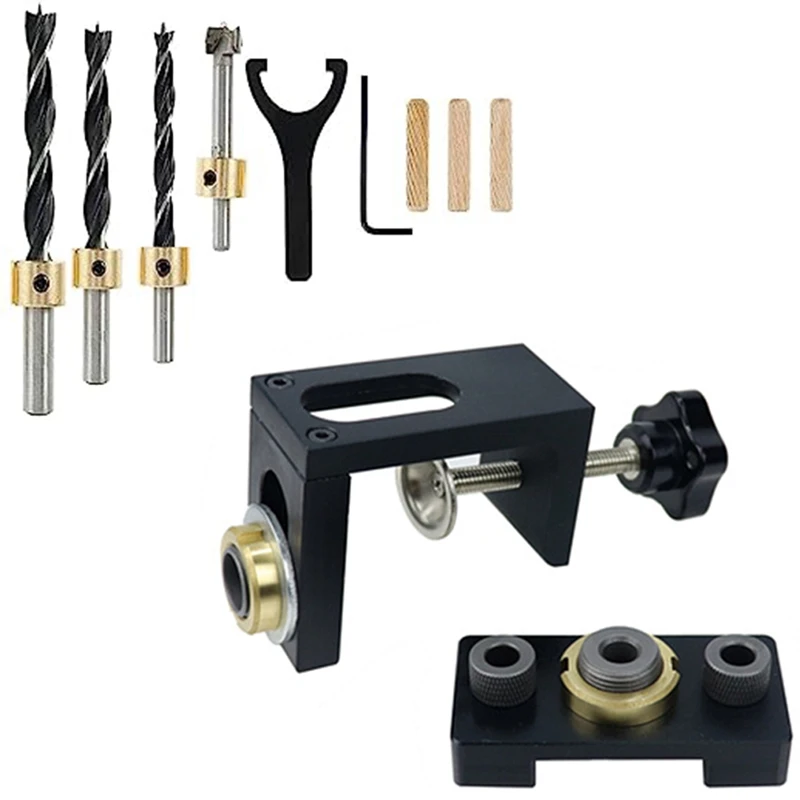 

Woodworking Drill Locator Locator Drill Kit Straight Hole Punch Locator For Woodworking Drill Locator Hole Punch Dowel Locator