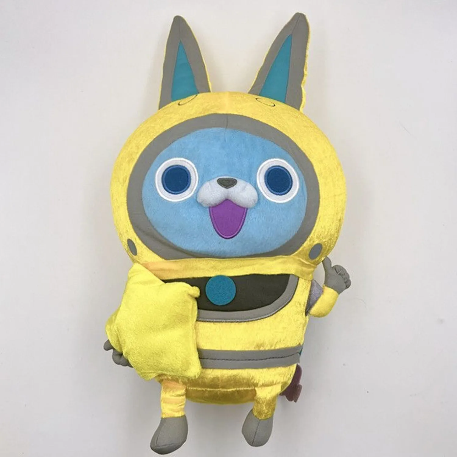

New Cute Anime Yo-Kai Watch Nyan USA Pyon With Star Plush For Girls Boys Kids Stuffed Toys Children Gifts Big Size 40CM
