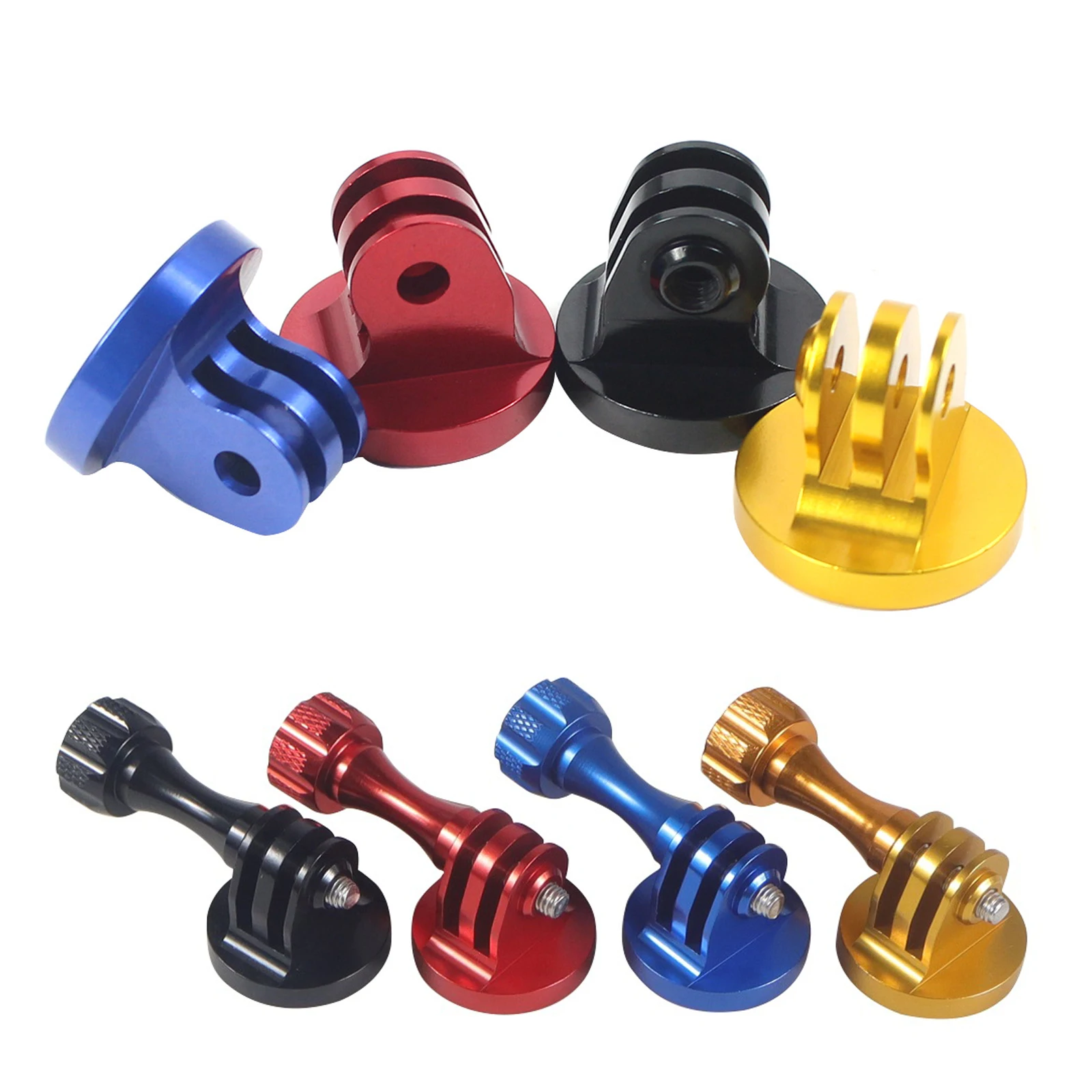 Podstawa statywu ze stopu aluminium Adapter statywu do GoPro 13/12/11/10/9/8 Insta 360 X5 X4 GO 3 DJI Action 5 Akcesoria do aparatu