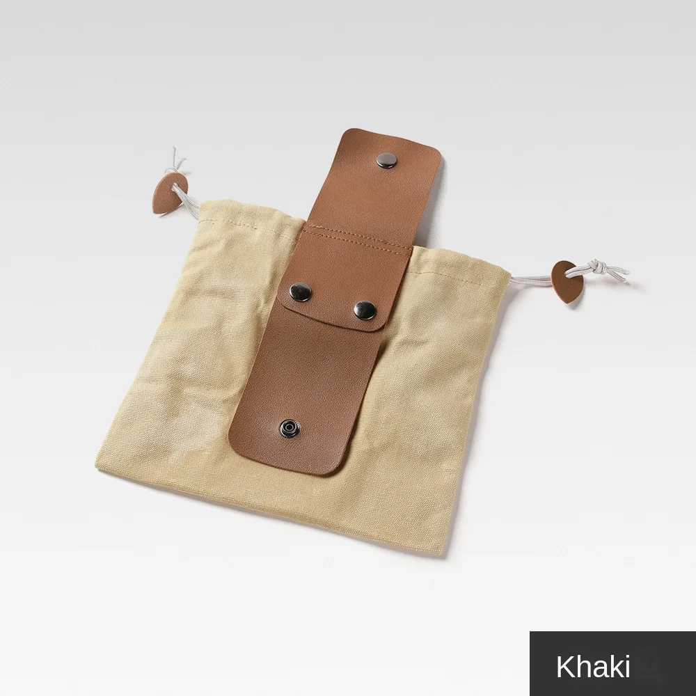 Outdoor Foraging Bag Fruit Picking Bag Waist Hanging Tools Fanny Pack Bag Bundle Pocket Folding Canvas Tools Storage Bag