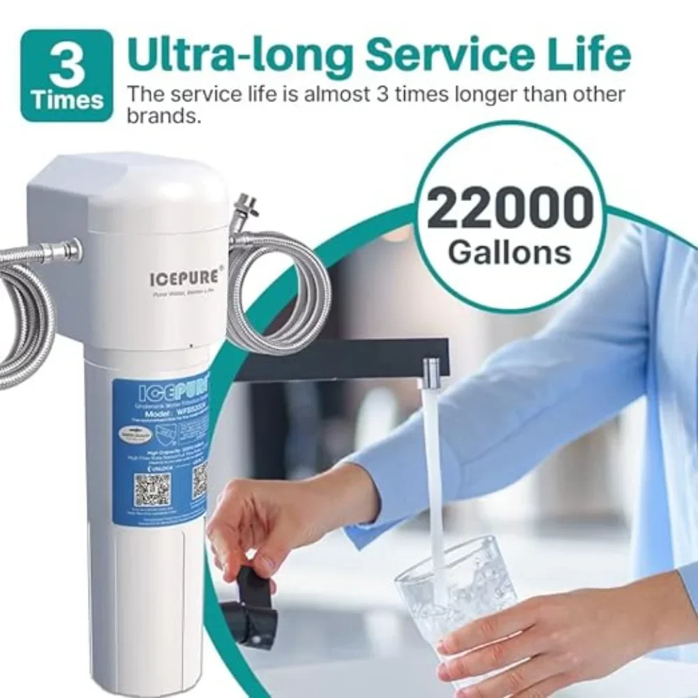 The Water Filtration System Is Directly Connected to the Filtered Water, and the Water Filtration System Is Easy to Install