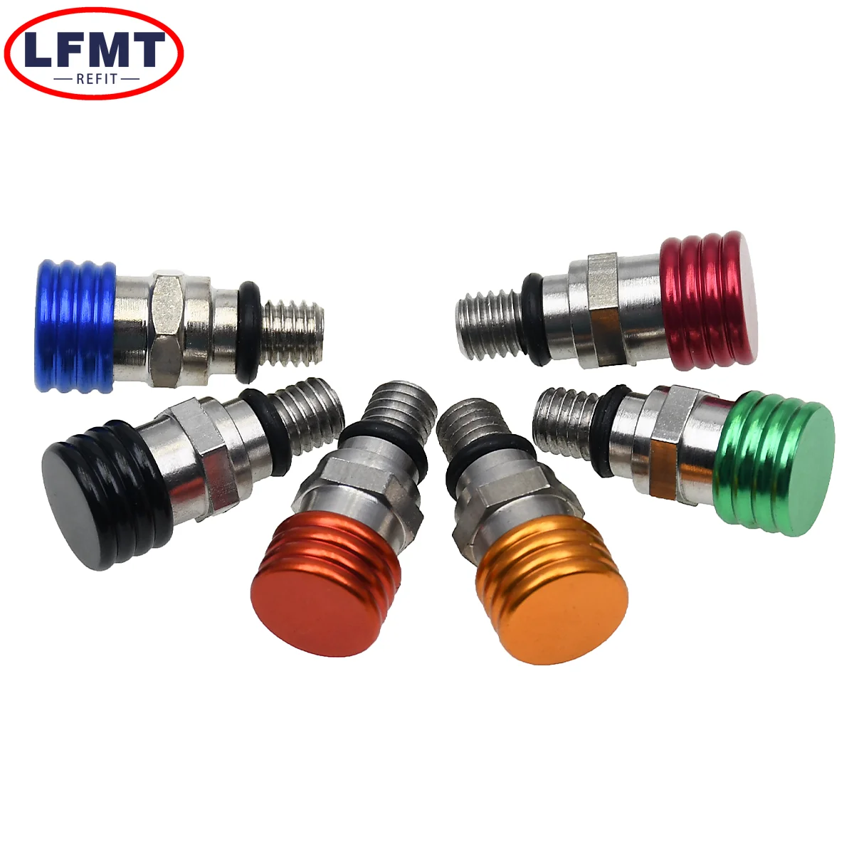 M5x0,8 Entlüftungsventil für Vorderradgabel-Entlüftungsventil für Yamaha YZ TTR WR 125 250 450F Suzuki DRZ RM RMX RMZ Kawasaki Honda – Detail 4