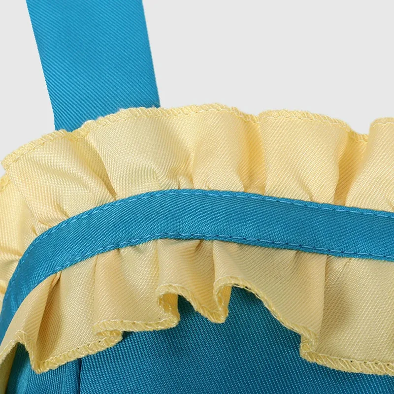 Disfraces de Cosplay humano Fluttershy de Anime, uniforme de juego de rol de vestido y peluca, traje de fiesta de Carnaval de Halloween para mujeres