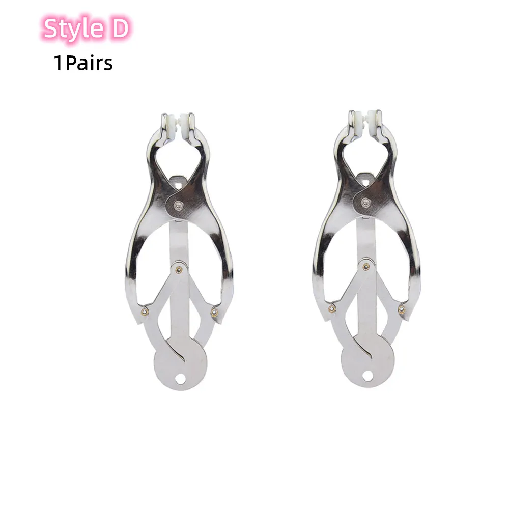 Adults Games Sex Toys of Metal Nipple Clamp with Weight Ball for Couple Bdsm Bondage Slave Cosplay Erotic Breast Stimulate Flirt