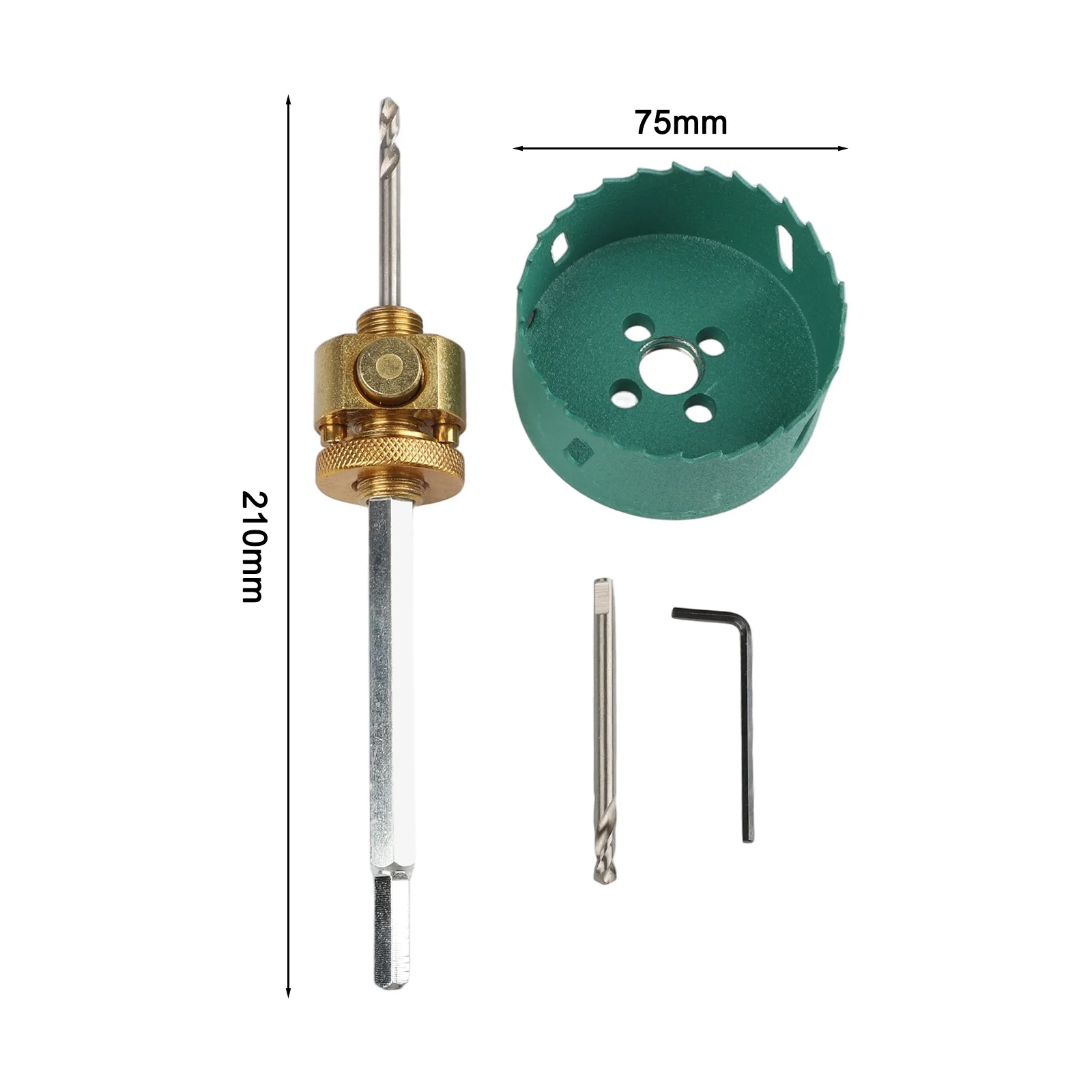 

Hexagonal Shank Drill Bi-Metal Hole Drill Bit Construction Work Bimetal Drill Bit For Wood Power Tool Accessory