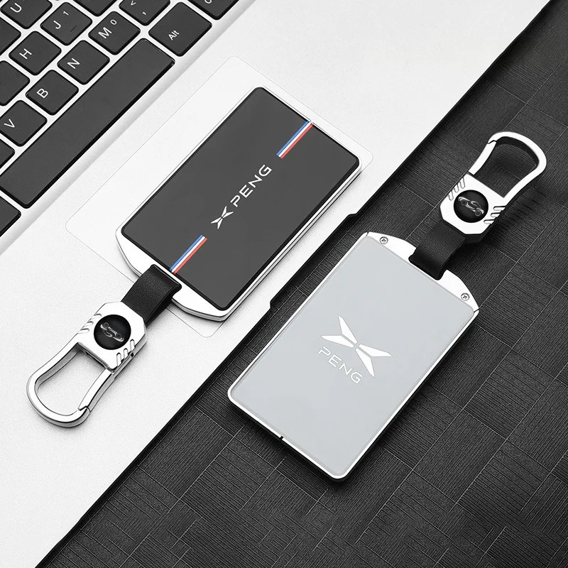 

Car Key Case for Xiaopeng Xpeng P7 P7i G6 P5 G9 G3 G3i NFC Car-Styling Remote Cover Shell Keychain Ring Holder Fob Accessories