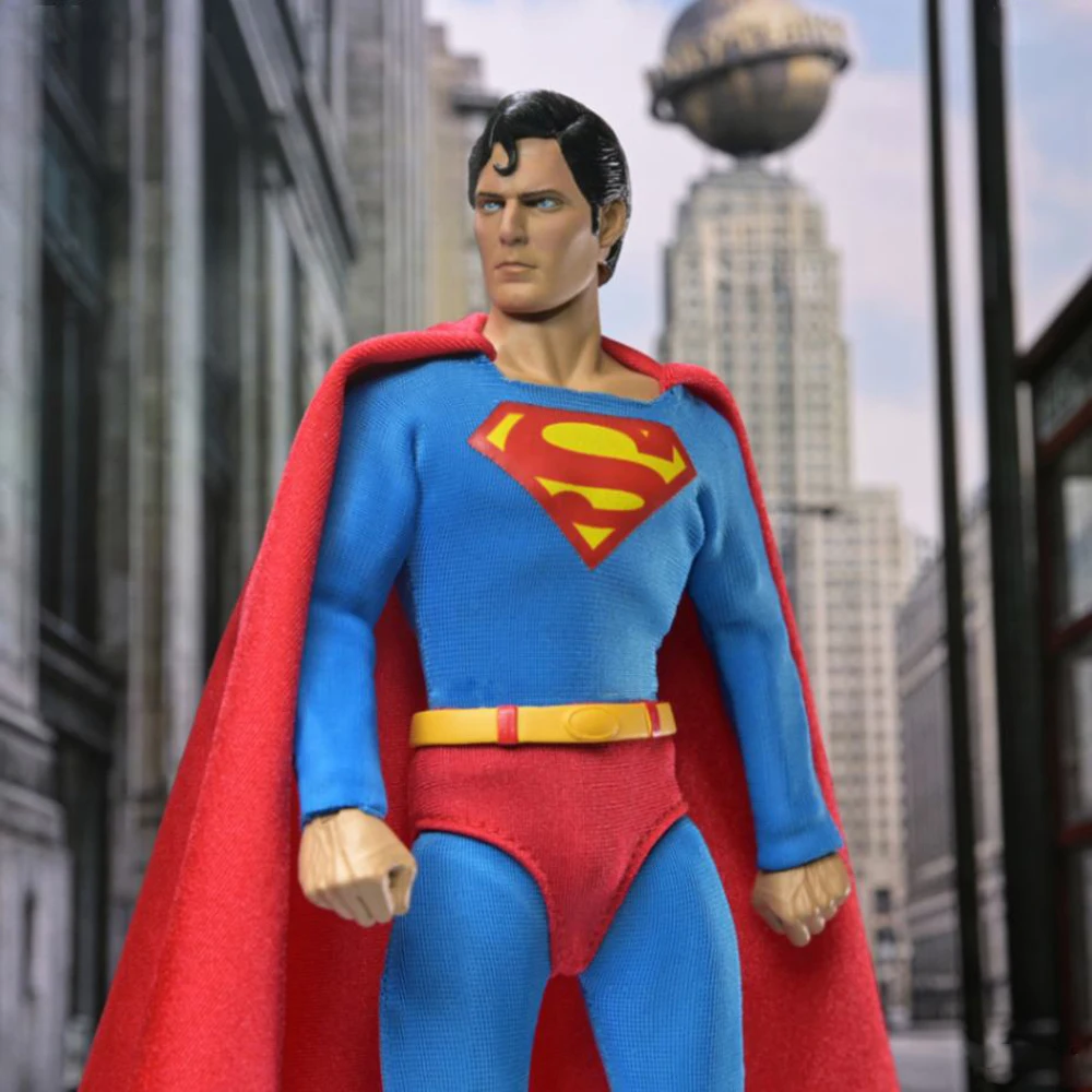 NECA Toys DC Comics Superman (1978 film) 8” Scale Clothed Action Figure Model Doll Garage Kit view 2