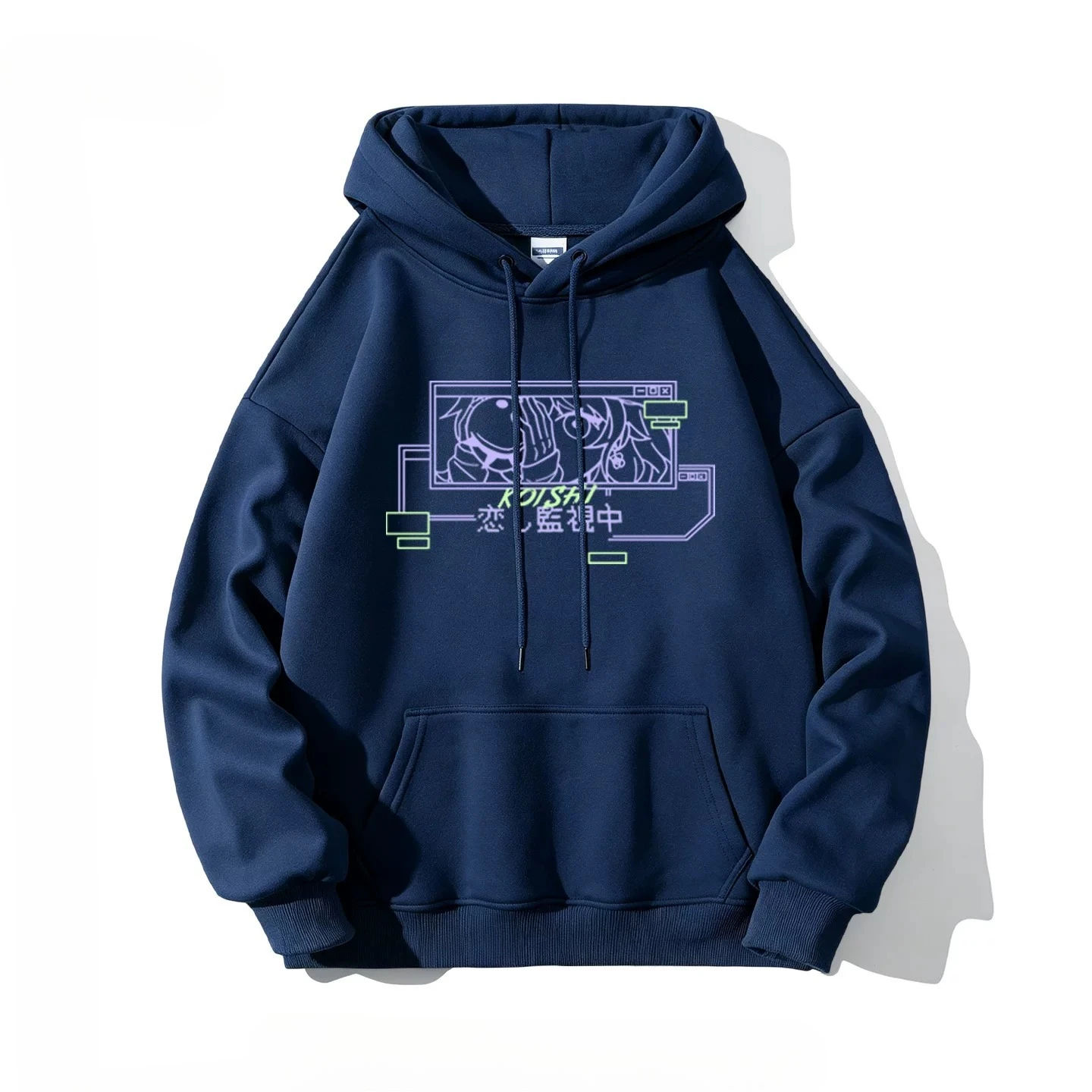 Anime Touhou Project Oversized Women/Men Hoodie Sweatshirt Touhou Hero of Ice Fairy Komeiji Koishi Pullover Hooded Jacket