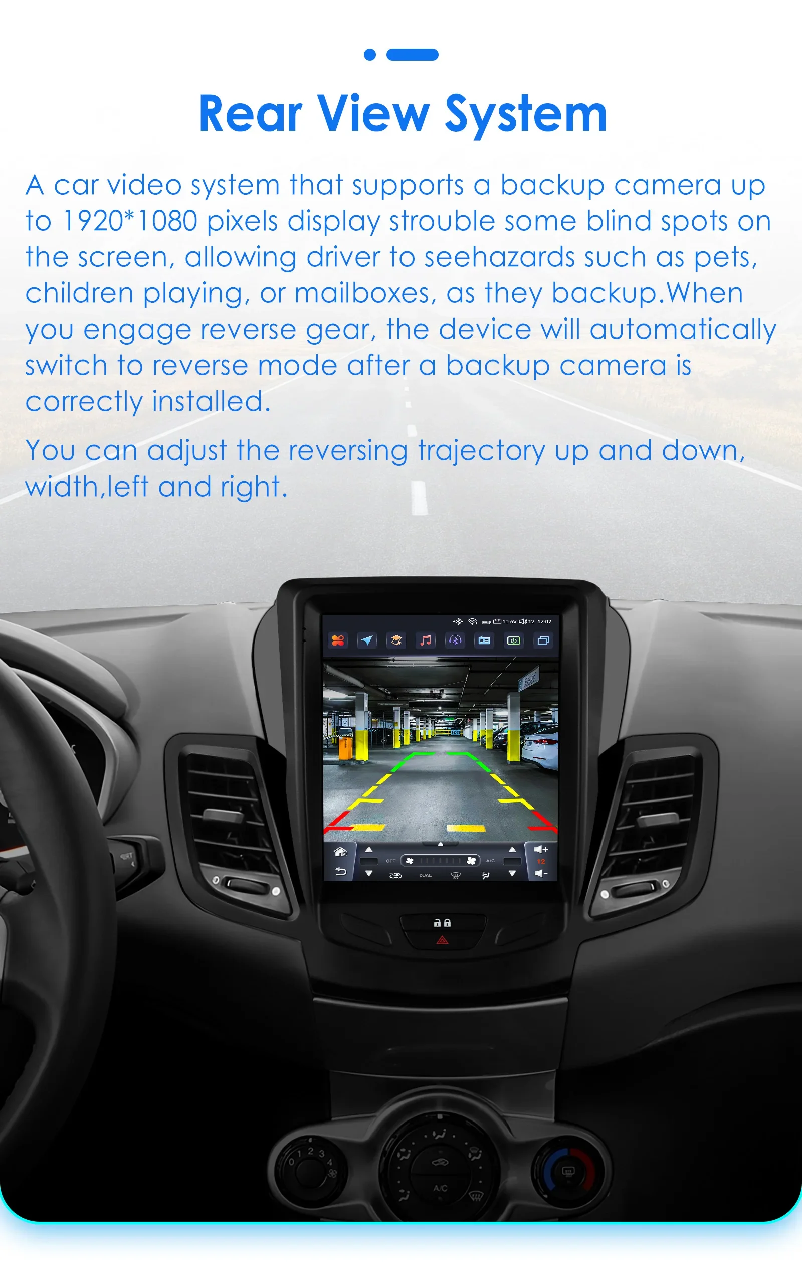 Hizpo 2Din Android 14 Auto-Multimedia-Player für Ford Fiesta MK7 2009–2016 GPS Carplay 4G AI Intelligenter Bildschirm Autoradio 360 Cam – Detail 34